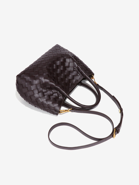Mariana Woven Mini Tote - Soft Silhouette