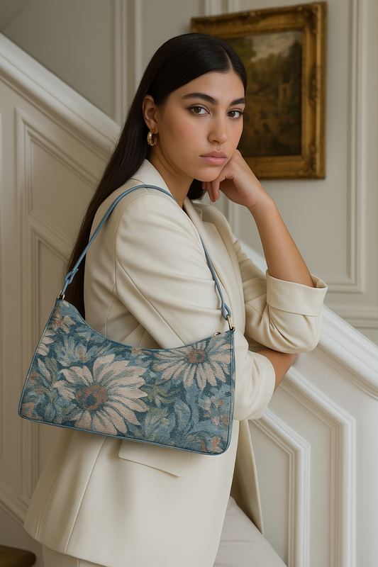 Aurora-Bags Essentials | Iris Artistic Floral Shoulder Bag