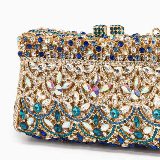 Thessira | Exquisite Jeweled Evening Clutch – Luxurious & Statement-Making Design
