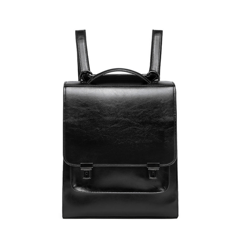 Lazaria | Vintage Brown Leather Backpack – Classic, Elegant & Functional