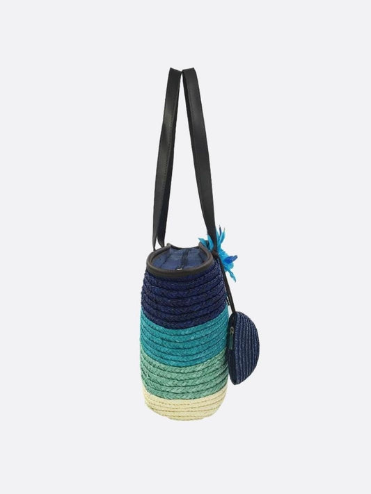 Marbella Bloom Straw Tote β Woven Beach Bag