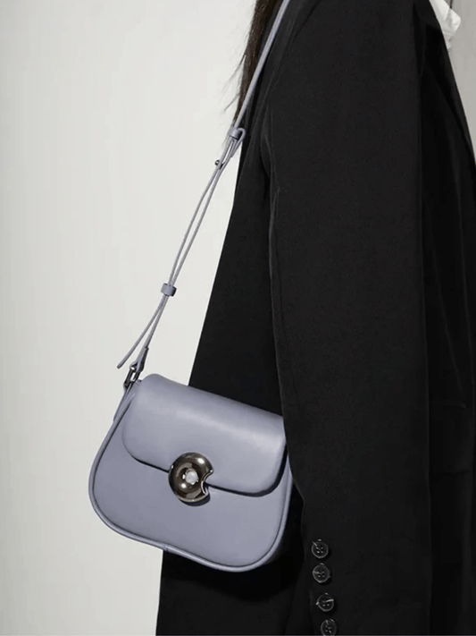 Celeste | Periwinkle Crossbody Bag – Modern Chic & Elegance