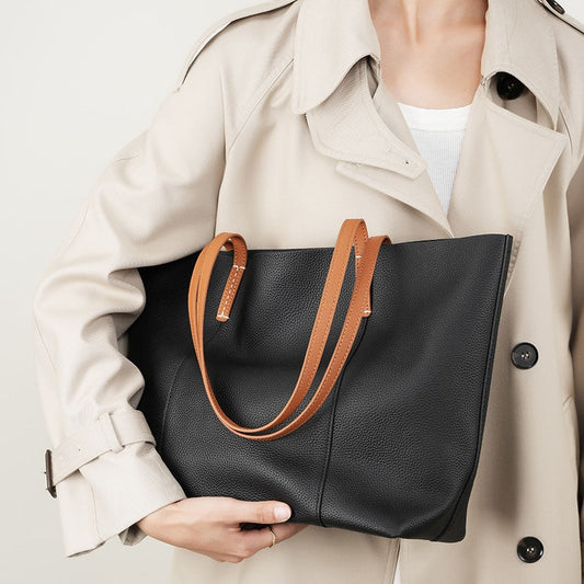 Isabella | Premium Leather Tote Bag – Chic & Spacious