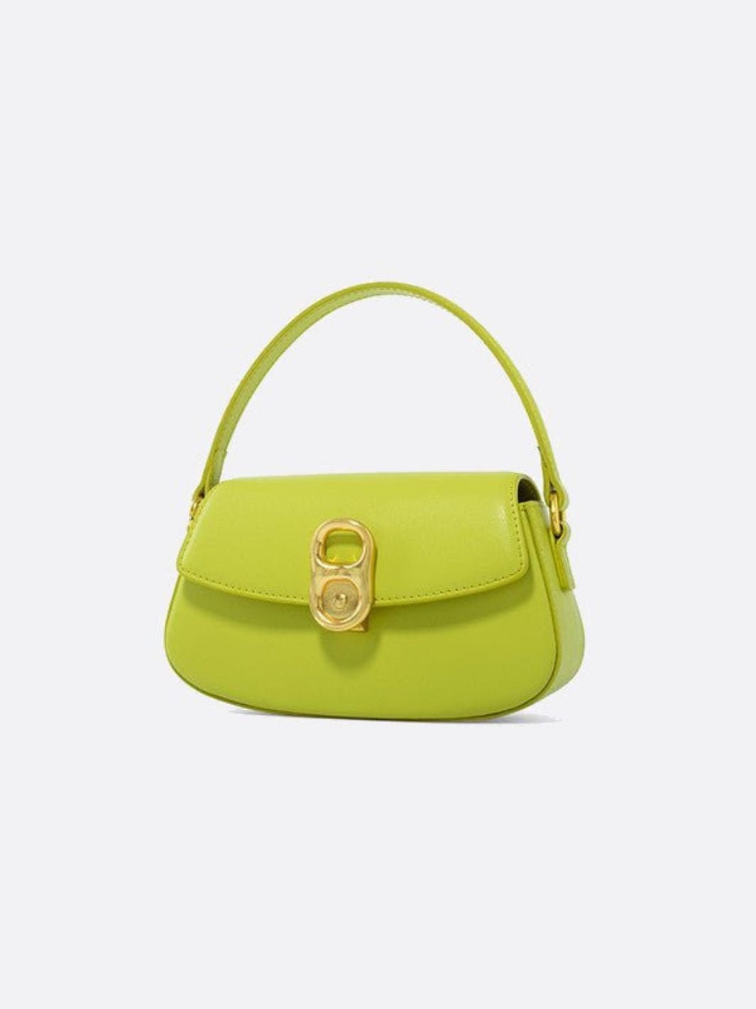 Aurora Mini Flap Bag – Statement Handbag with Gold Pop-Tab Clasp