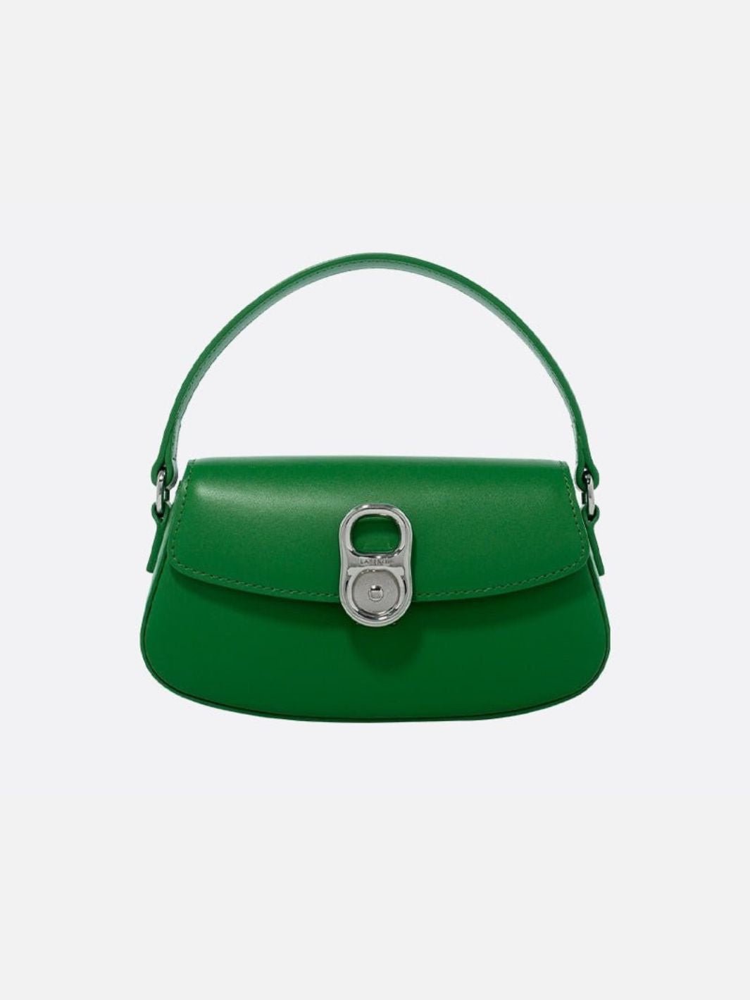 Aurora Mini Flap Bag – Statement Handbag with Gold Pop-Tab Clasp