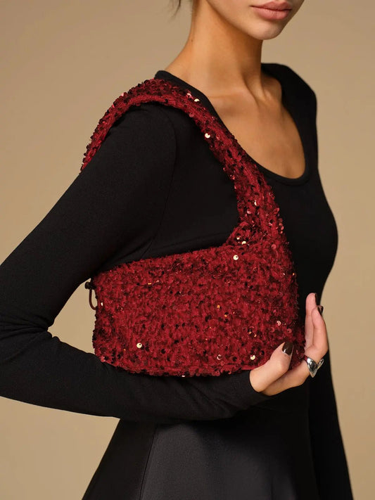 Ruby | Sequined Mini Bag – Glamorous & Dazzling