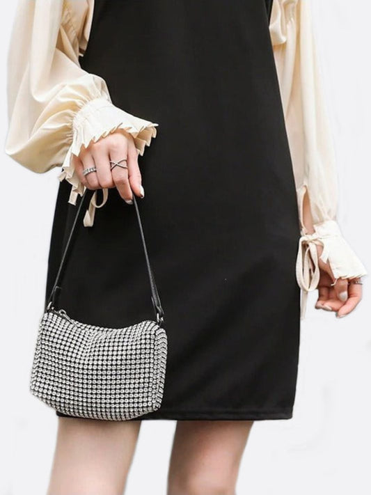 Elegant Rhinestone Shoulder Bag