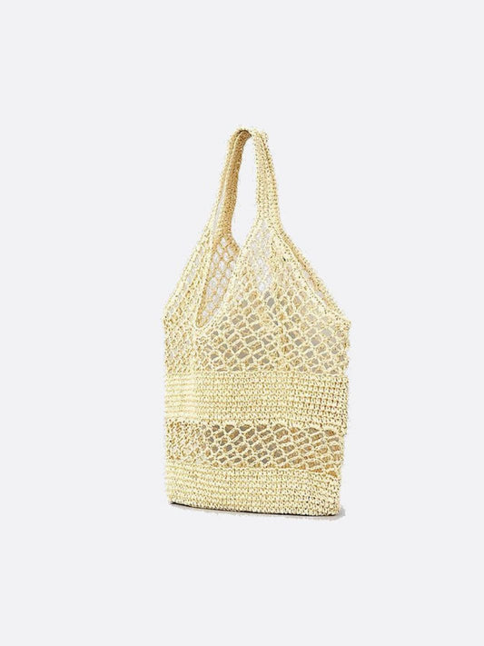 Handwoven Crochet Tote Bag – Lightweight & Stylish