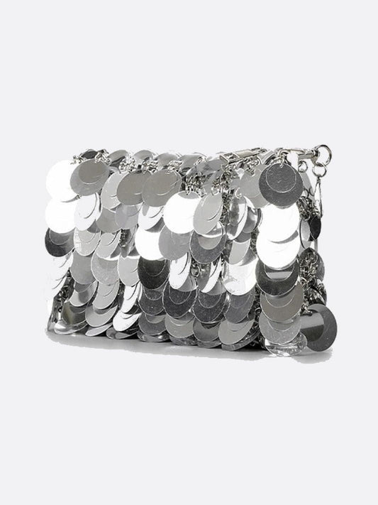 Sequin Shoulder Bag – Party Clutch with Chain Strap