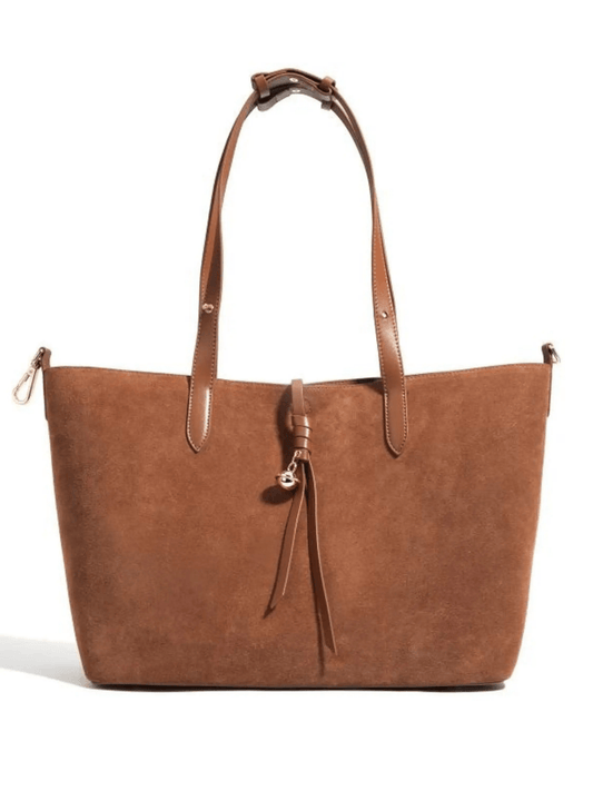 Savannah | Elegant Suede Tote Bag – A Timeless Classic