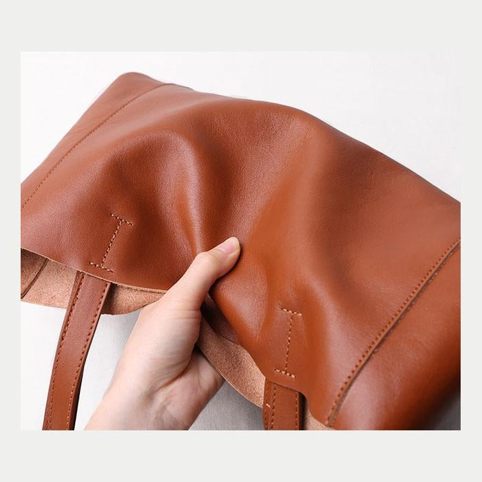 Emma | Black Leather Tote Bag – Classic & Versatile