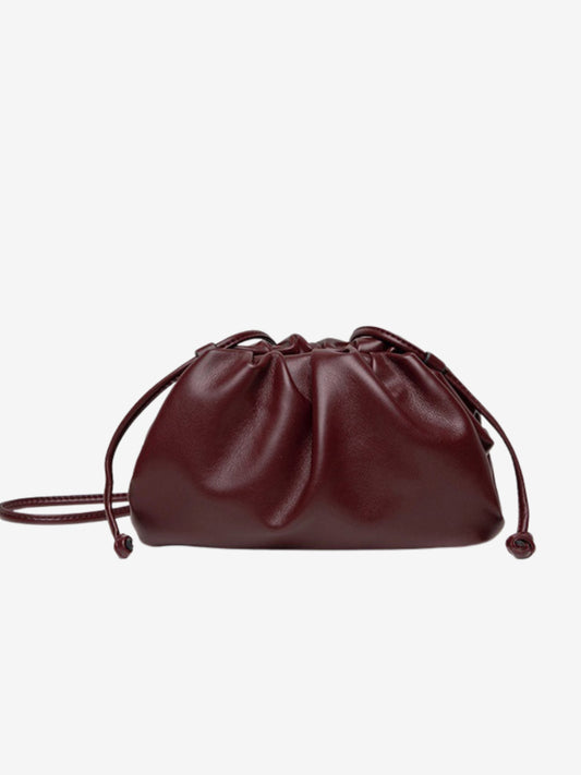 Serena Soft Leather Pouch Bag – Minimalist, Modern & Supple