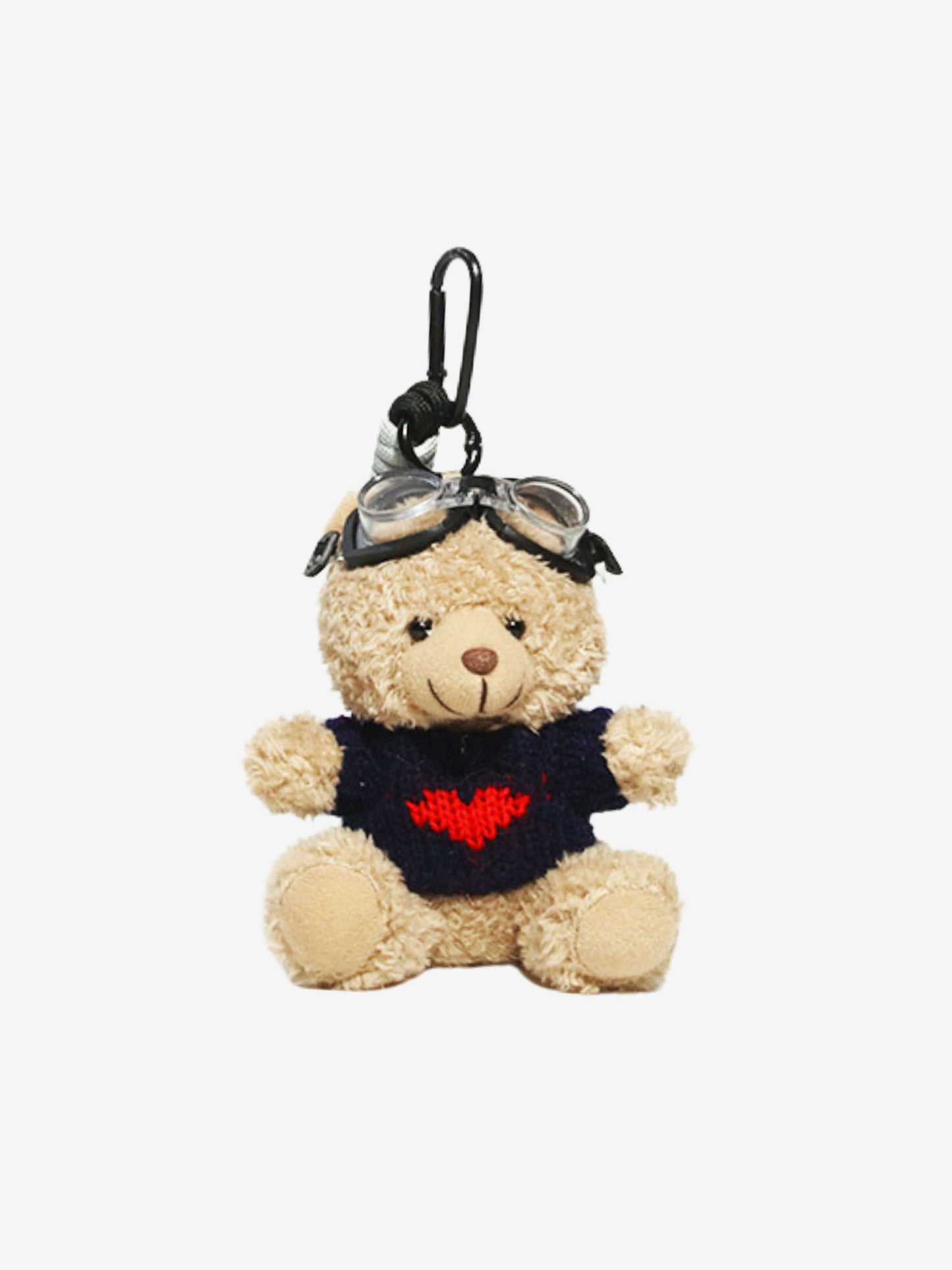 Faelora | Aviator Teddy Plush Bag Charm – Adventurous, Cute & Stylish
