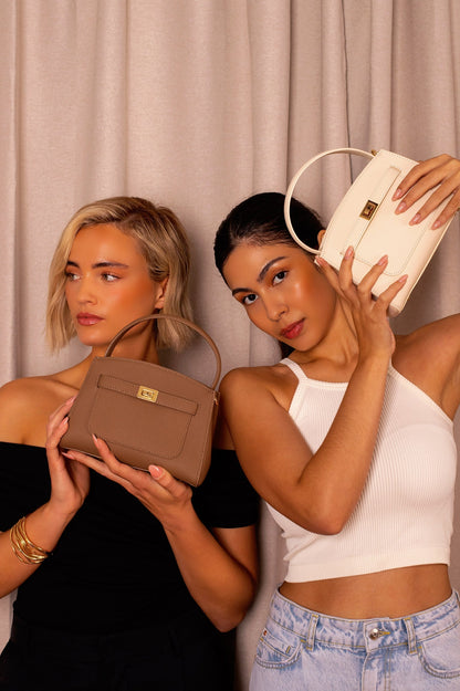 Isla | Soft Pebbled Leather Handbag