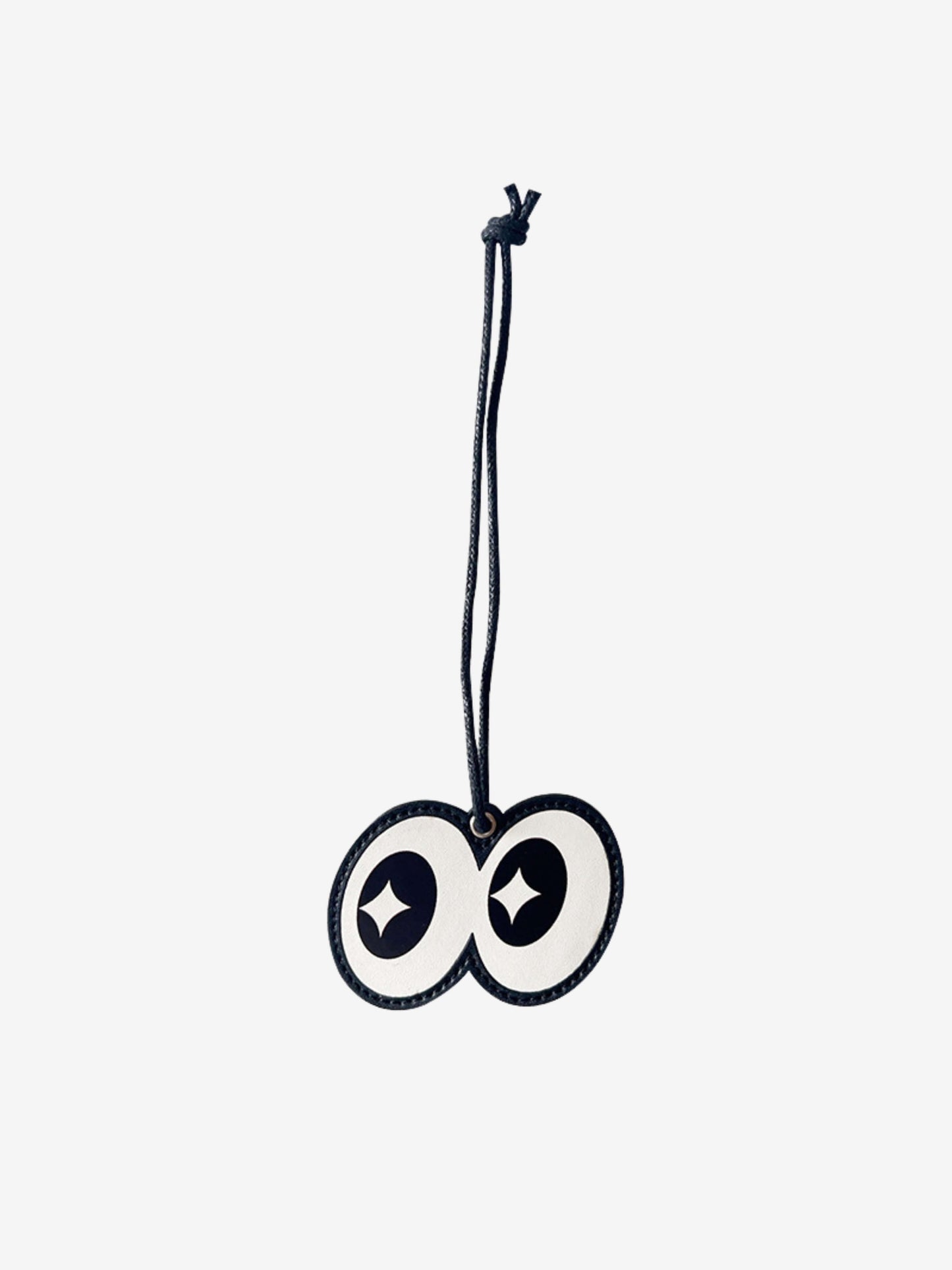 Aeriselle | Wide-Eyed Leather Bag Charm – Playful, Bold & Eye-Catching