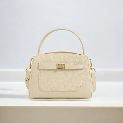 Isla | Soft Pebbled Leather Handbag