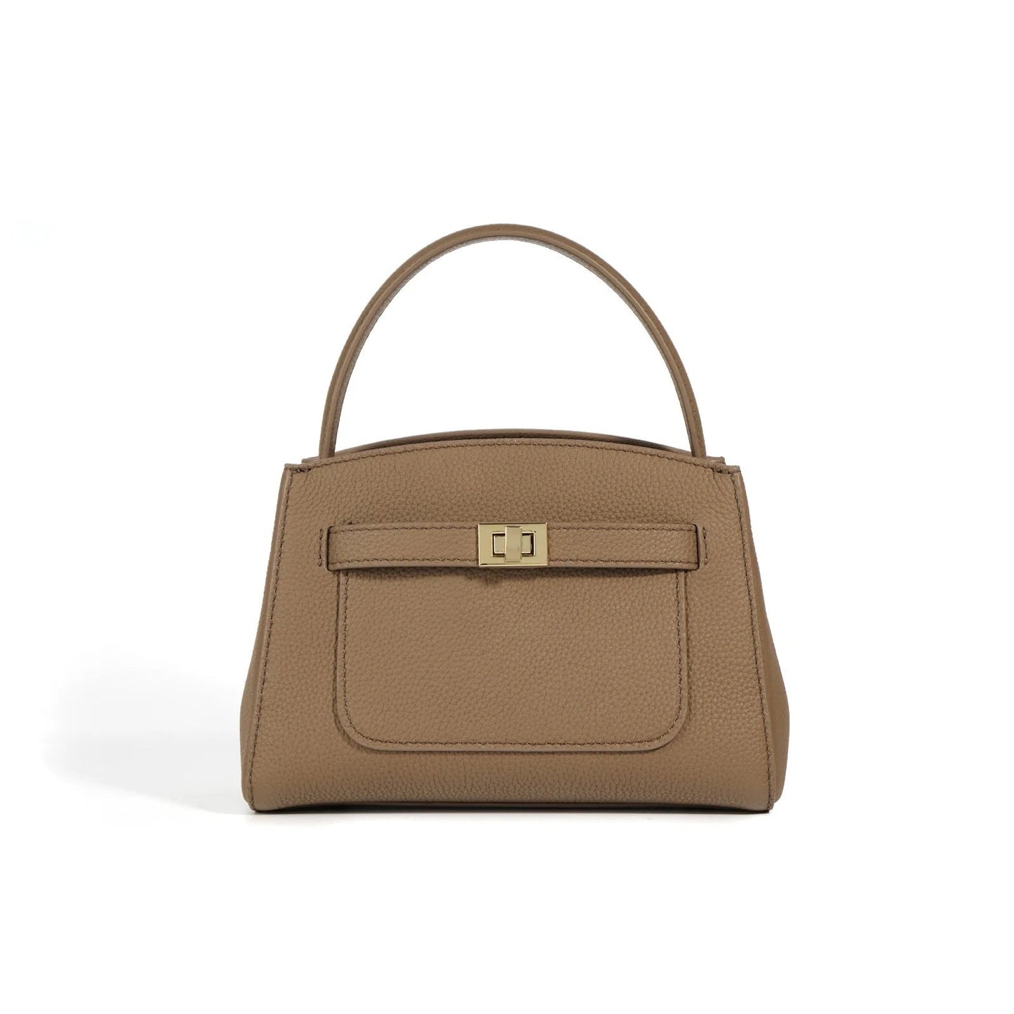 Isla | Soft Pebbled Leather Handbag
