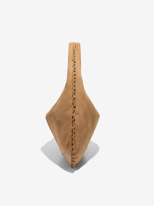 Chloe Suede and Leather Crescent Hobo Bag – Luxury Large Shoulder Bag for Women