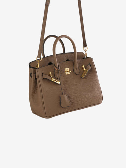 Stella Iconic Leather Handbag – Timeless, Structured & Luxurious