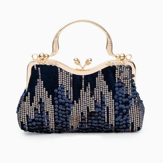 Nivara | Vintage-Inspired Sequin Evening Bag – Elegant & Glamorous Design