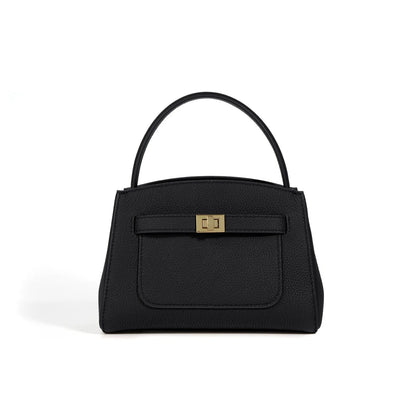 Isla | Soft Pebbled Leather Handbag