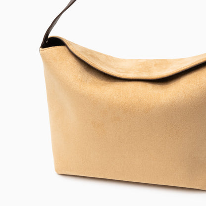 Lauryn Soft Suede Hobo Bag – Minimalist Slouch Shoulder Bag for Women