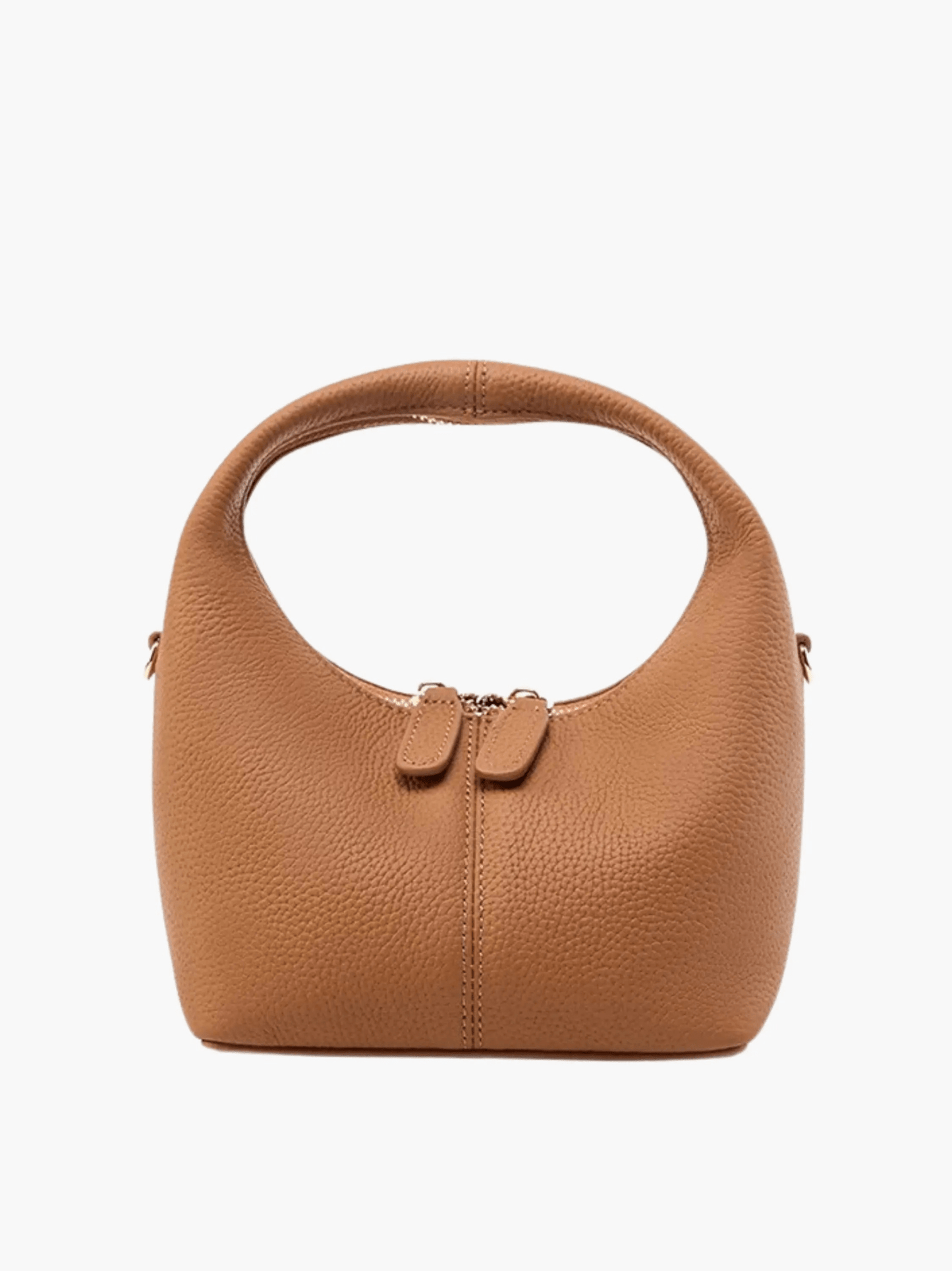 Valdira | Tan Leather Hobo Bag – Minimalist & Chic