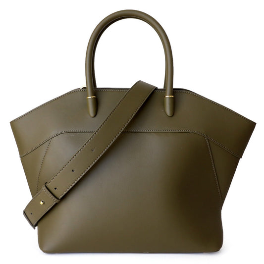 Eleanor | Ivory Leather Tote Bag – Elegant & Timeless