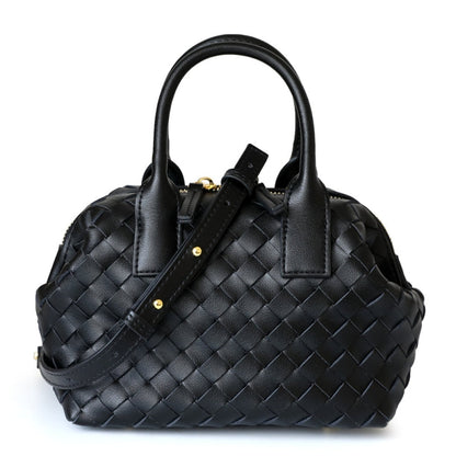 Hestia | Elegant Brown Woven Leather Handbag – Timeless Craftsmanship & Everyday Luxury