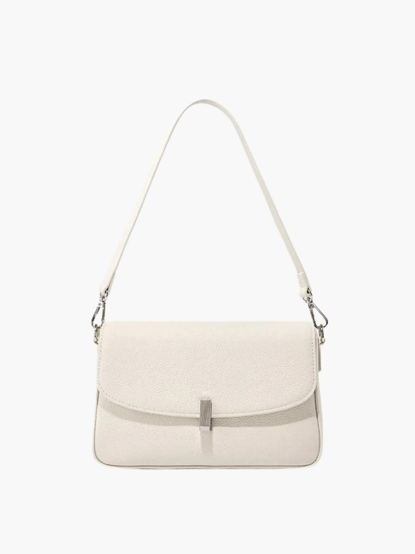 Celeste | Luxe Pebbled Leather Shoulder Bag – Effortless Sophistication