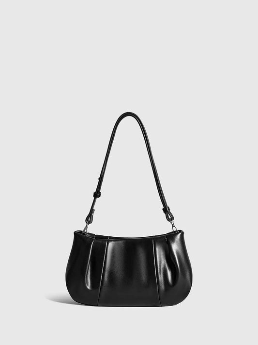 Mia | Classic Pleated Shoulder Bag – Timeless Elegance & Functionality