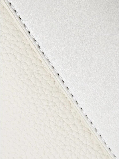 Aurora Signature Trapeze Bag – Structured Handbag with Turn-Lock Closure