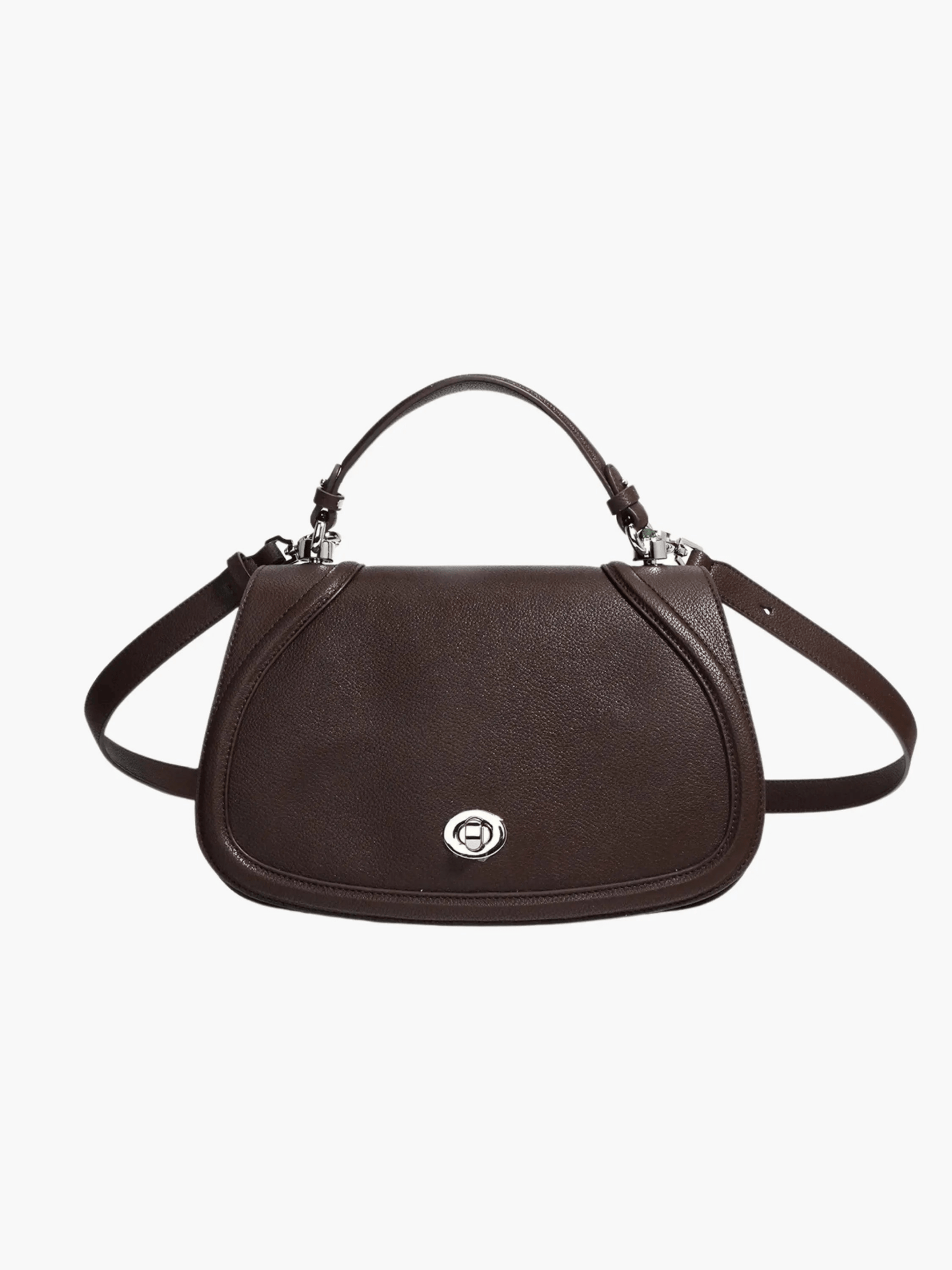 Elise | Tan Leather Saddle Bag – Classic & Sophisticatedred Leather Satchel
