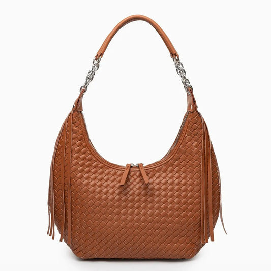 Isabella | Bold & Sophisticated Woven Shopper Bag – Timeless Charm & Practicality