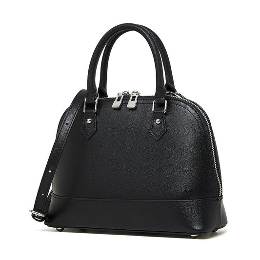 Calypso | Elegant Brown Dome Handbag – Classic Style & Everyday Luxury